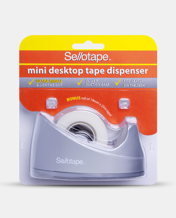 compact tape dispenser