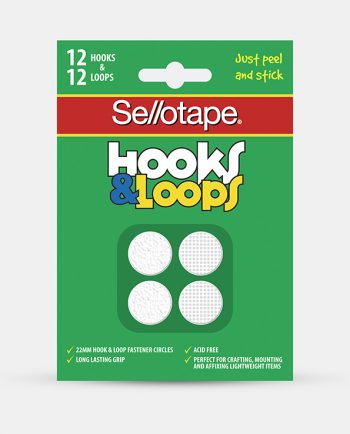 Sellotape Sticky Dots 10mm Removable Adhesive Clear Box 1600